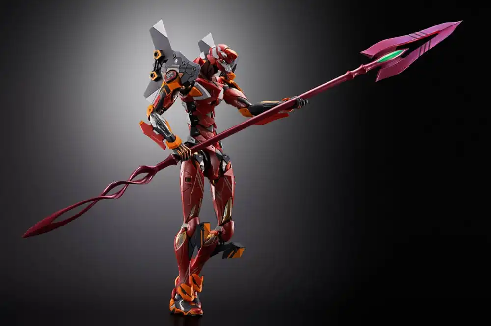 Neon Genesis Evangelion Metal Build Action Figure Eva Production Model-02 30th with the Spear of Cassius 22 cm